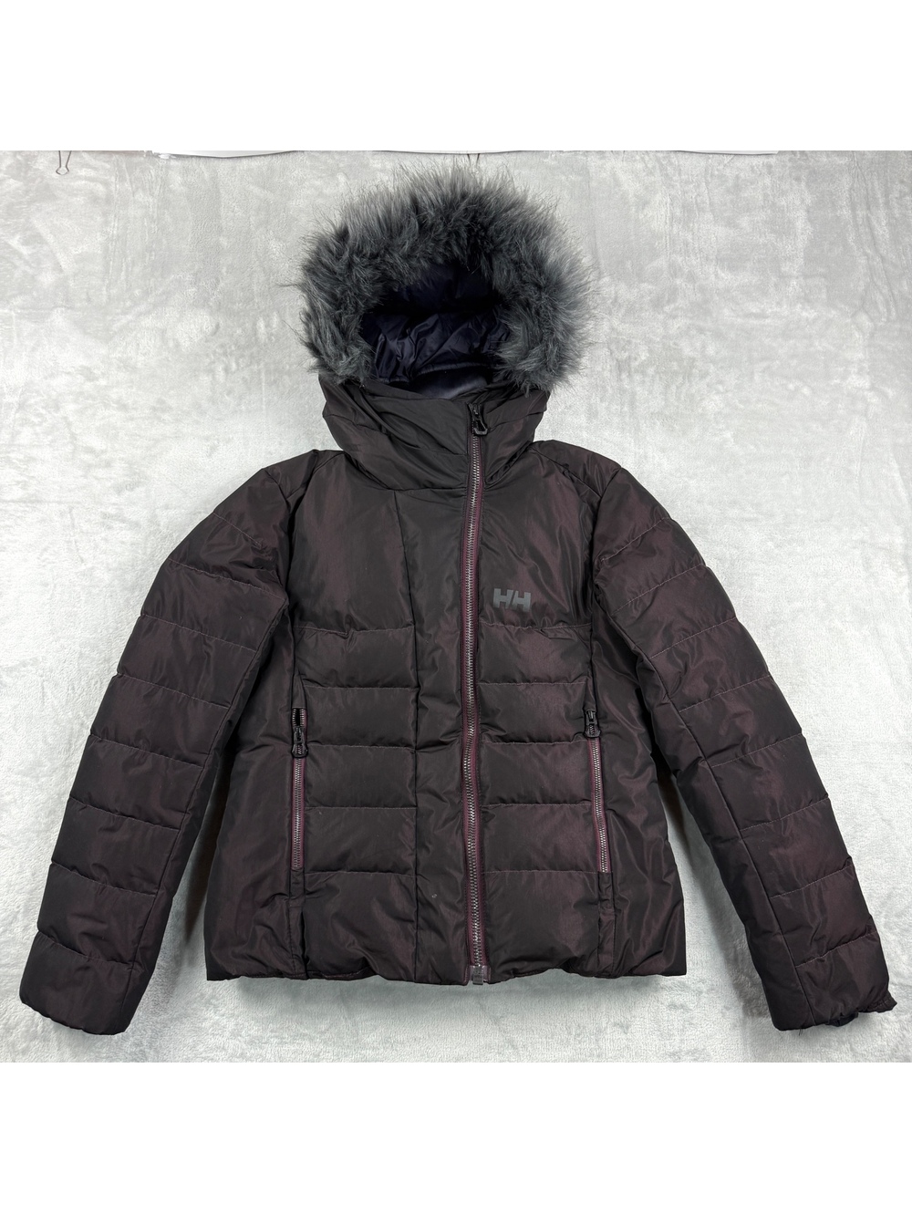 Helly Hansen Women Primerose Jacket S Life Pocket Power Skirt Duck Down Ski Fur